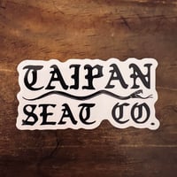 Image 4 of TAIPAN SEAT CO SMOOTH BLACK SEAT 