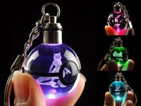 Image 2 of  Crystal Pokeball Keychain