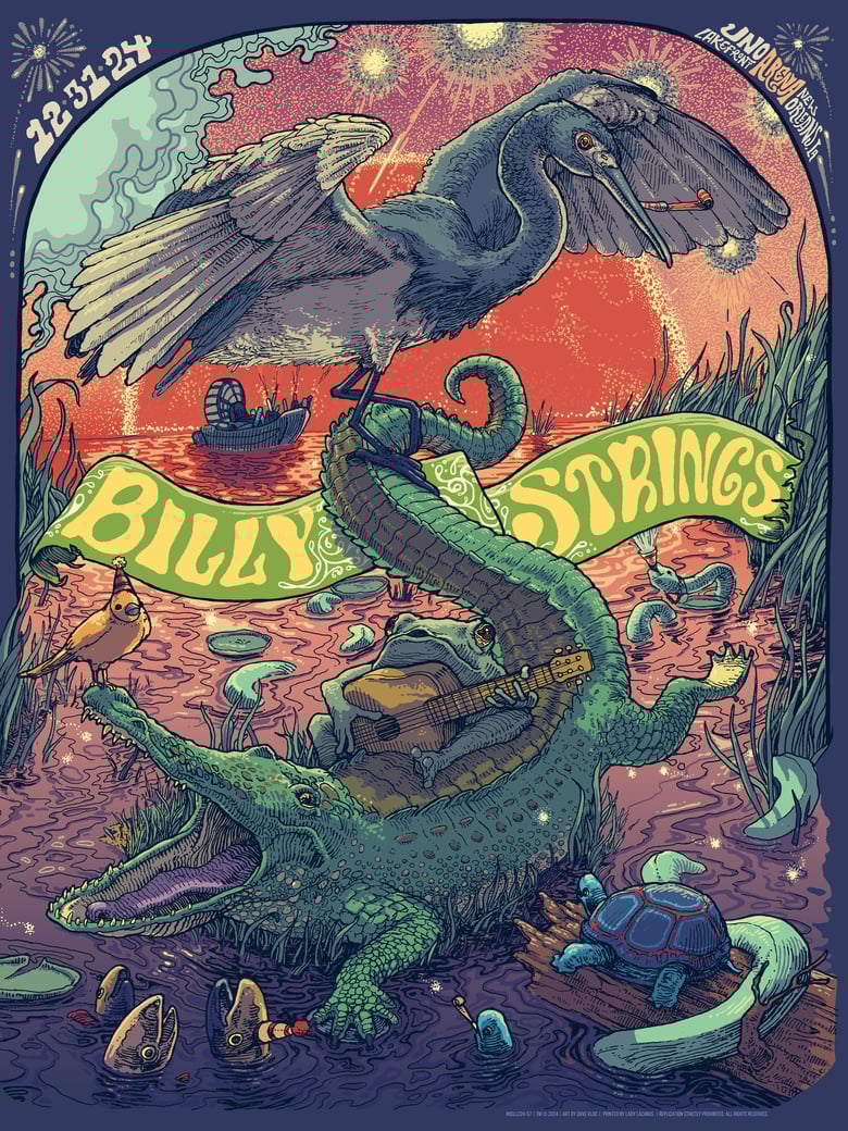 Image of Billy Strings - Dec 31st - NOLA (Paper)