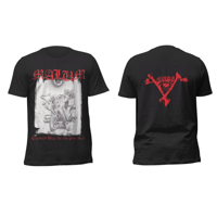 Image 1 of MALUM - Crowned With The Serpent Sun [Official T-Shirt]