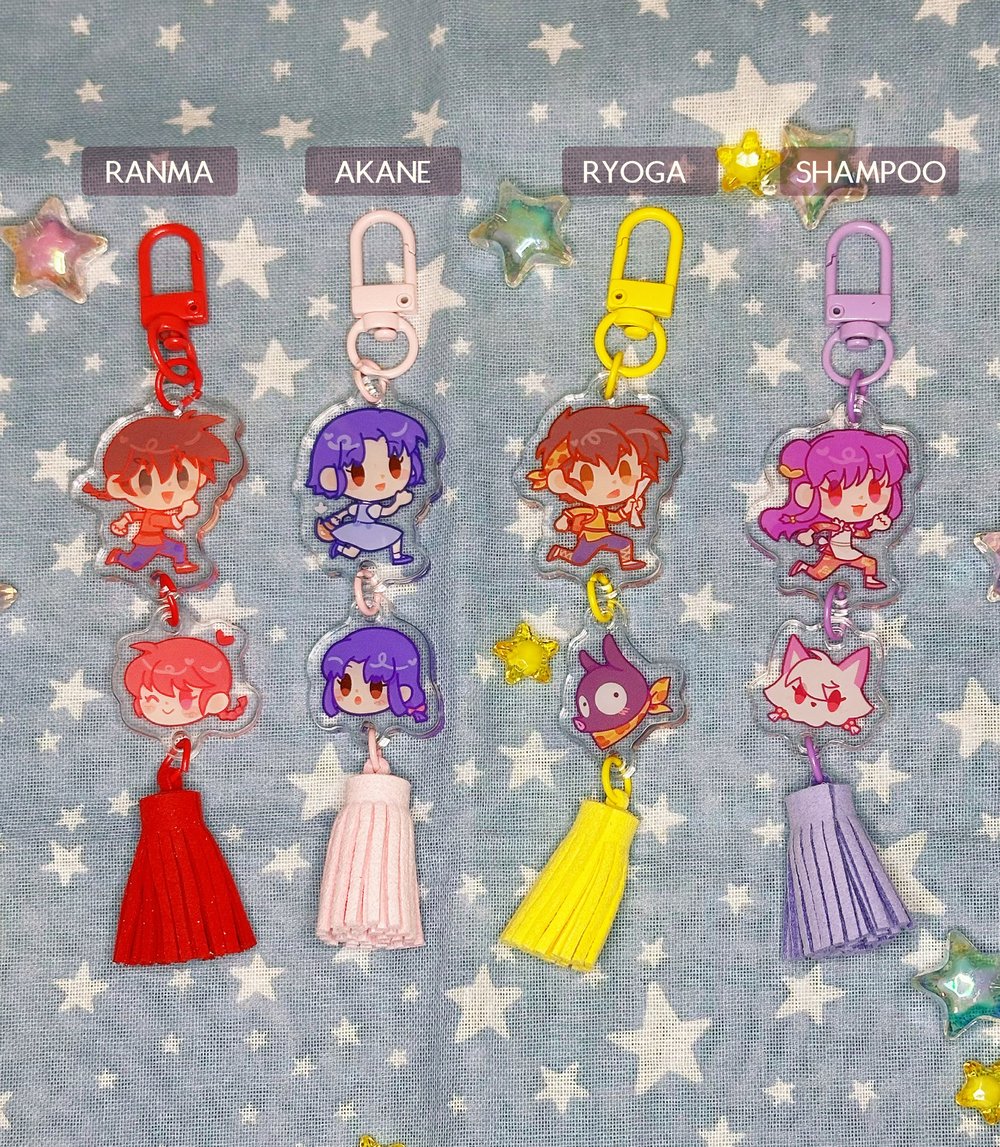 Ranma 1/2 Link Charms