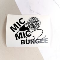 Image 3 of mic drop-inspired decal