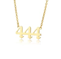 Image 3 of Angel Number Necklace 