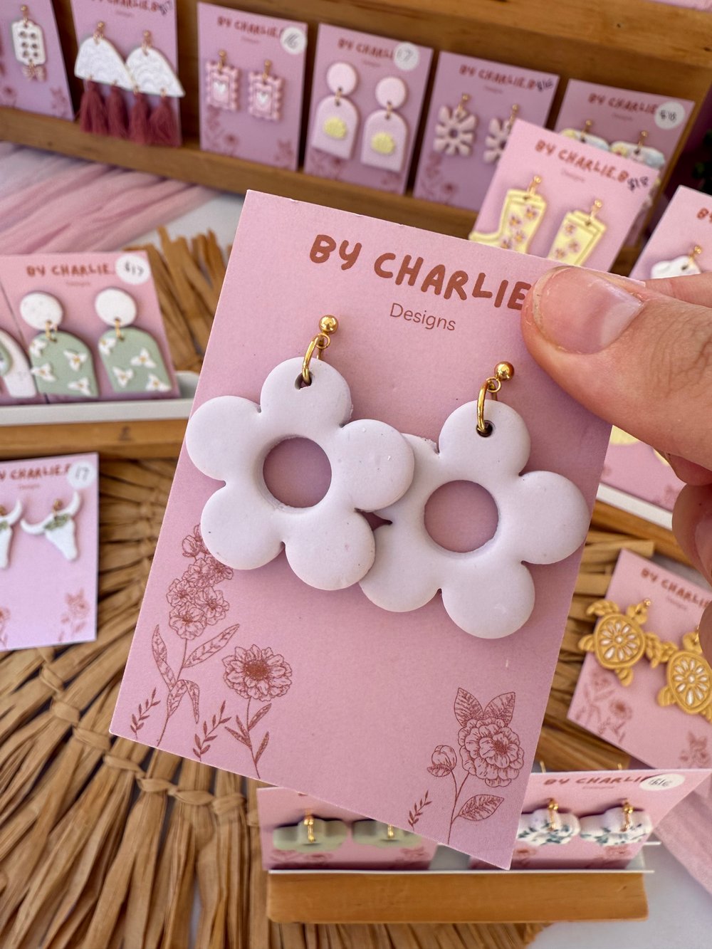 Image of lavender chunky flower