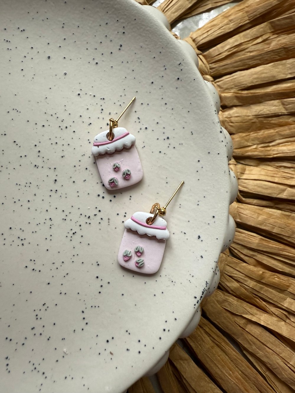 Image of strawberry jar dangles