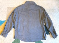 Image 8 of 45 rpm Dash Ai Indigo organic cotton flannel shirt, size 4 (L)