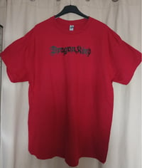 Image 1 of DRAGONKEEP red t-shirt