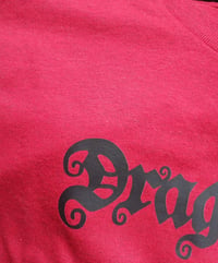 Image 2 of DRAGONKEEP red t-shirt