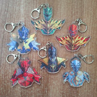 Image 4 of Super Sentai Keychain Vol.1