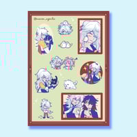 Jing Yuan HSR - Sticker Sheet A5