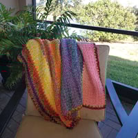 Image 1 of CROCHETED AFGHANS, BLANKETS