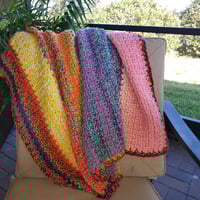Image 2 of CROCHETED AFGHANS, BLANKETS