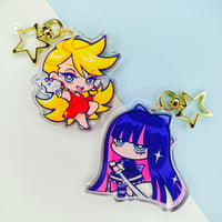 Image 1 of Panty and Stocking Keychains