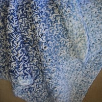 Image 1 of CROCHETED BABY BLANKET, AFGHAN