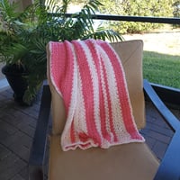 Image 3 of CROCHETED BABY BLANKET, AFGHAN