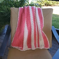 Image 4 of CROCHETED BABY BLANKET, AFGHAN