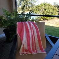 Image 5 of CROCHETED BABY BLANKET, AFGHAN