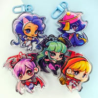 Image 1 of NEW! Darkstalkers Keychains