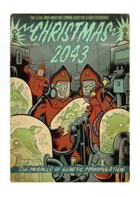 Art print - Christmas 2043, Jesus birth
