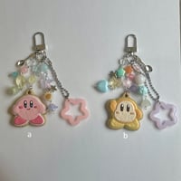 Image 2 of Kirby Cookie Keychains