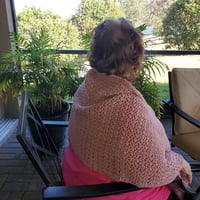 Image 1 of CROCHETED SHAWL