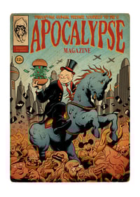 Art print - The four of apocalypse, 1srt The Consumerism