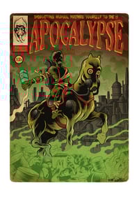 Art print - The four of apocalypse, 2nd The Pollution