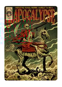 Art print - The four of apocalypse, The last: The Death