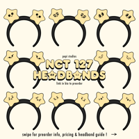 Image 1 of NCT 127 STAR HEADBANDS