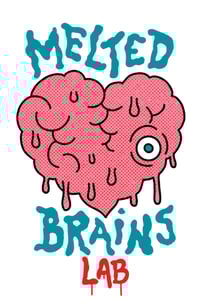 Image 3 of Bas-relief Melted Brains Lab - Jesus Zombie