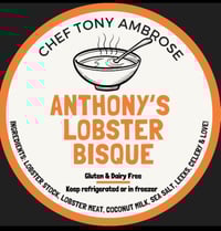 Image 1 of Anthony’s lobster bisque serves 4 per Qt.