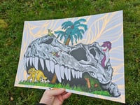 Image 2 of Land before time foil print 