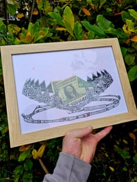 Image 2 of The money trap framed original 