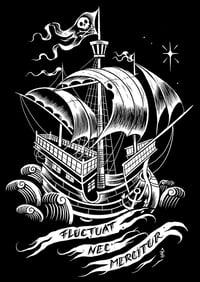 T-shirt - Fluctuat Nec Mergitur