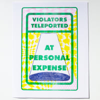 Image 1 of Violators Teleported at Personal Expense