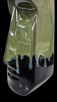 Image 3 of Katiki ARTIST SERIES Aku Aku Las Vegas Coin Mug (Limu 'ele'ele) Limited Edition of 15 FREE SHIPPING