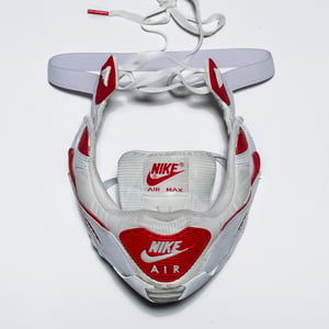 Image of AIR MASK - 90 - WHITE RED