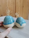Set Floreritos piedra.  Stone flowerpot set