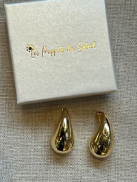 Image 3 of Drop Earring Gold  