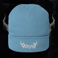 Image 3 of LOGO Weiß | Organic ribbed Beanie