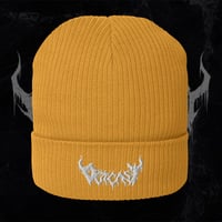 Image 5 of LOGO Weiß | Organic ribbed Beanie