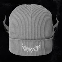 Image 4 of LOGO Weiß | Organic ribbed Beanie