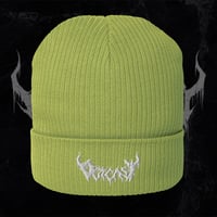 Image 2 of LOGO Weiß | Organic ribbed Beanie