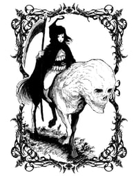 The Horse She Rode In On Print