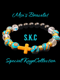 Order #127 Men's Cross Bracelet