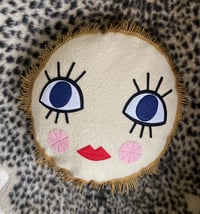 Image 2 of Big Dolly Face Cushion