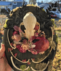 Image 2 of Fox Bone Mount- Pink