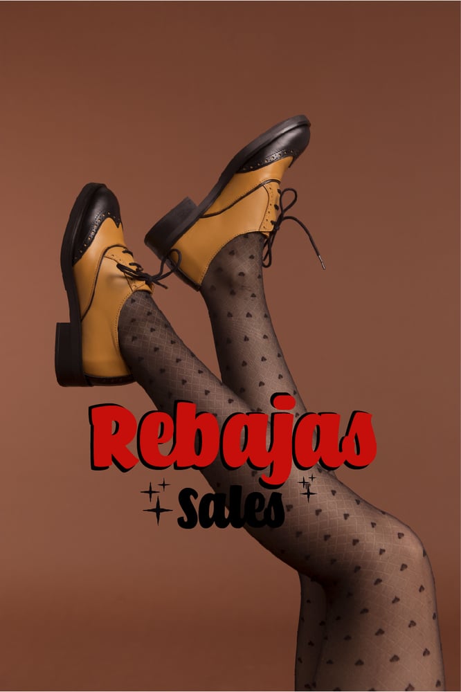 Image of REBAJAS-SALES -40% Zapato oxford mostaza y negro