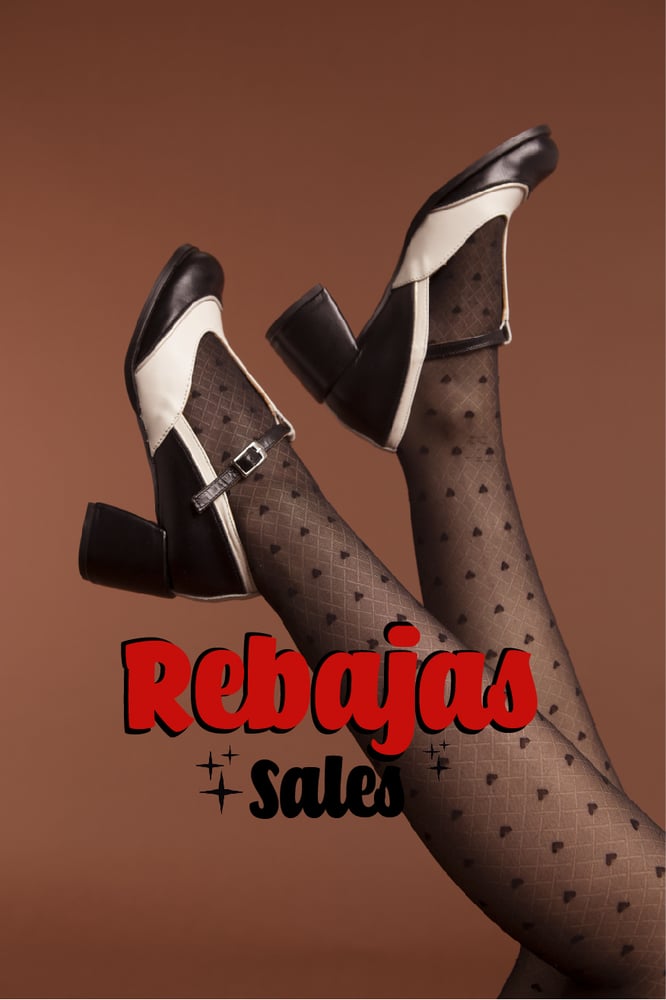 Image of REBAJAS-SALES -30% Zapato negro y blanco