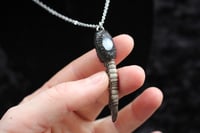 Image 5 of Dead Good Pheasant toe and Silver Moonstone amulet